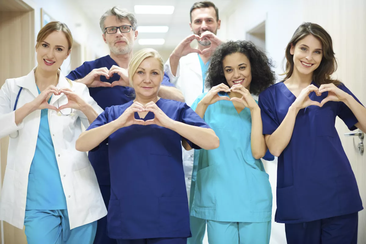 group-doctors-with-heart-symbol